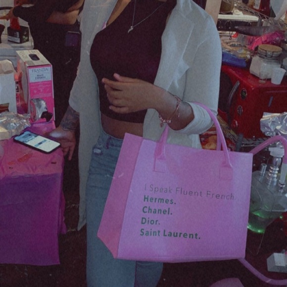 I Speak Fluent French Tote Bag - Picture 2 of 4